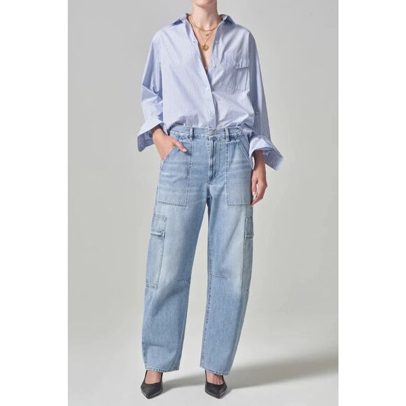 Citizens Of Humanity Denim - SOLD SOLD Citizens Of Humanity Marcelle Barrel Leg Cargo Jeans Size 28